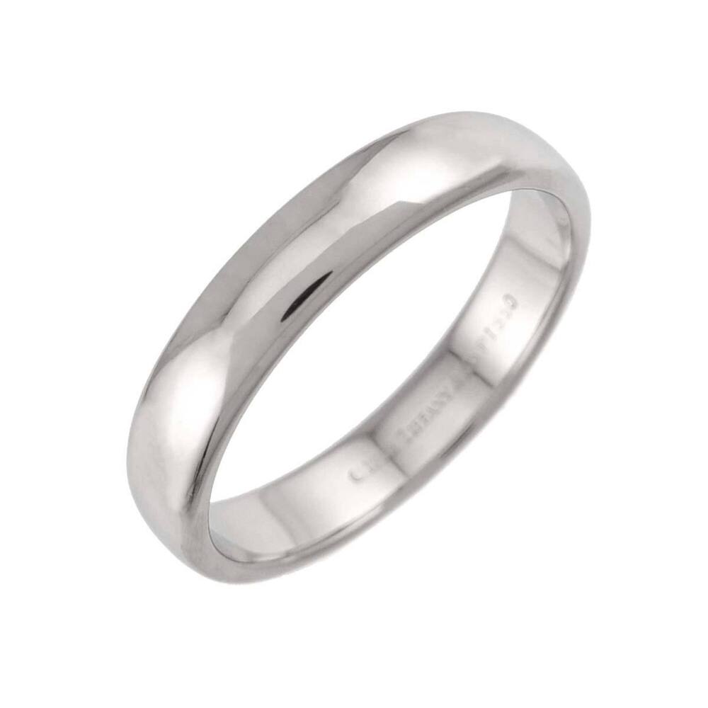 Tiffany & Co. Forever Ring, 4mm wide, Platinum.